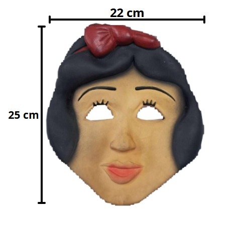 MASCARA LATEX BRANCA DE NEVE 